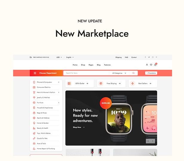 MarketMingle Multipurpose v1.0 - WooCommerce WordPress Theme