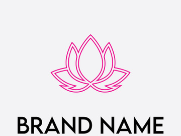 Lotus logo design preview picture
