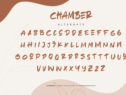 Chamber - Handwritten Font