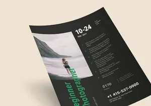 Beginner Photographer Poster