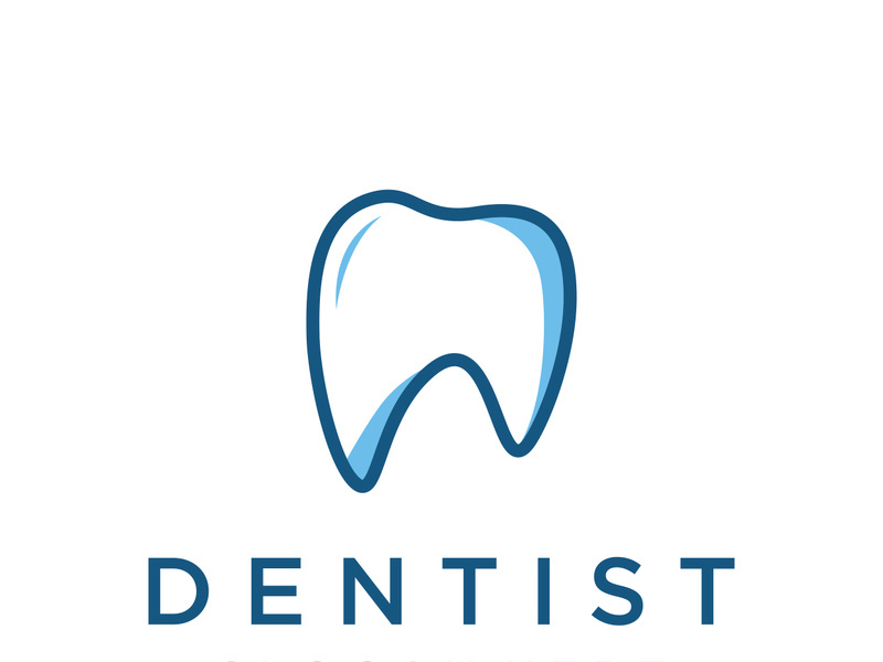 Dental abstract logo. Dental Health, dental care and dental clinic. Logo for health, dentist and clinic.