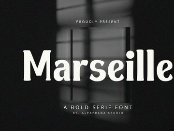 Marseille - Serif Font preview picture