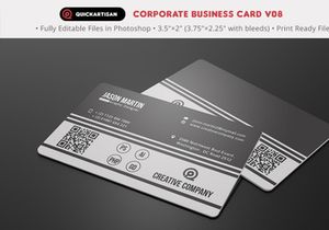 Corporate Business Card Template V08