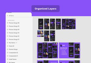 Game Store App UI Kits