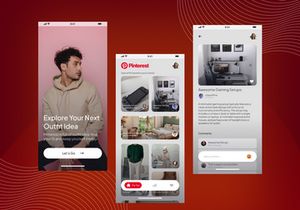 Pinterest Redesign UI Kit for Figma - 6 Screens for a Fresh and Modern Look