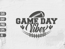 Game Day Vibes SVG