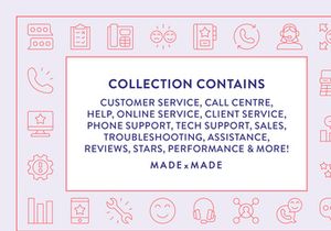 30 Customer Service Icons