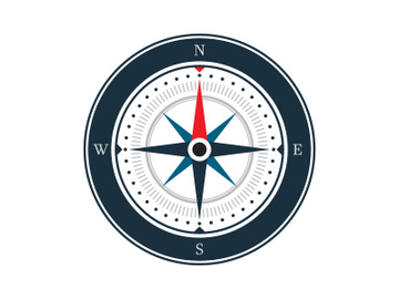 Compass icon illustration design preview picture