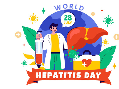 10 World Hepatitis Day Illustration