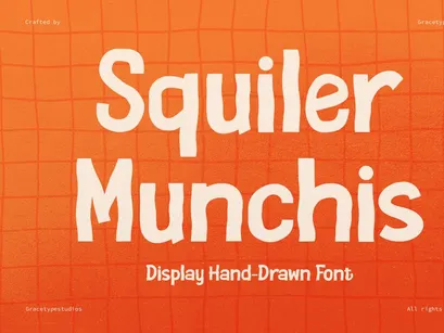 Squiler Munchis | Display Hand Drawn