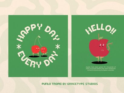 Pufilo Tropic | Rounded Playful Sans