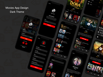 Movies App Design 3 preview picture