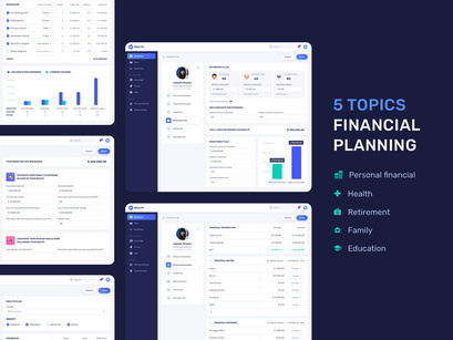 Wealth - Financial Web UI Kit