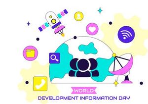 10 World Development Information Day Illustration