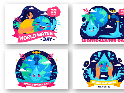 12 World Water Day Illustration