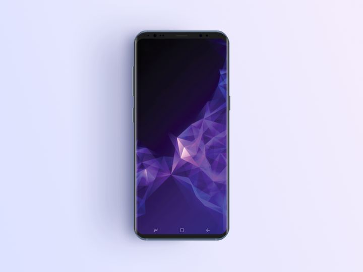 Samsung S9 Phone Mockup