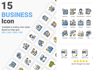 Business And Finance Icon Pack preview picture