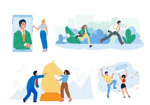 Business characters