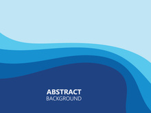 Blue wave water background wallpaper vector