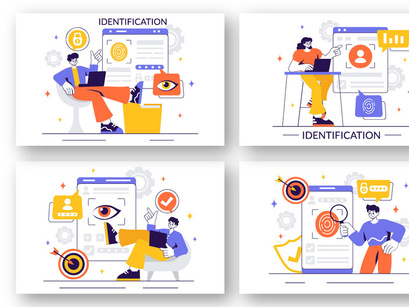 12 Identity Document Illustration