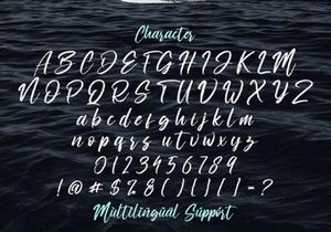 Ronttsein - Brush Script Font
