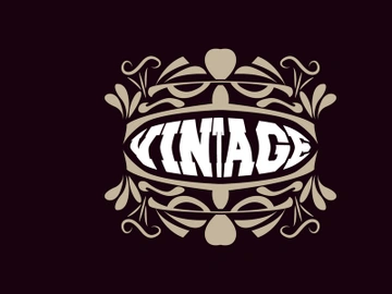 Vector Decorative Vintage Typography Ornament Elements, Greeting Card Design preview picture