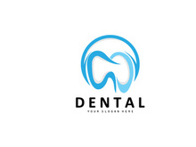 Tooth logo, Dental Health Vector, Care Brand Illustration