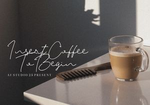 Santorini - Handwritten Font with natural touch