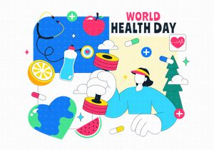 11 World Health Day Illustration