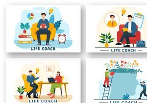 12 Life Coach Illustration