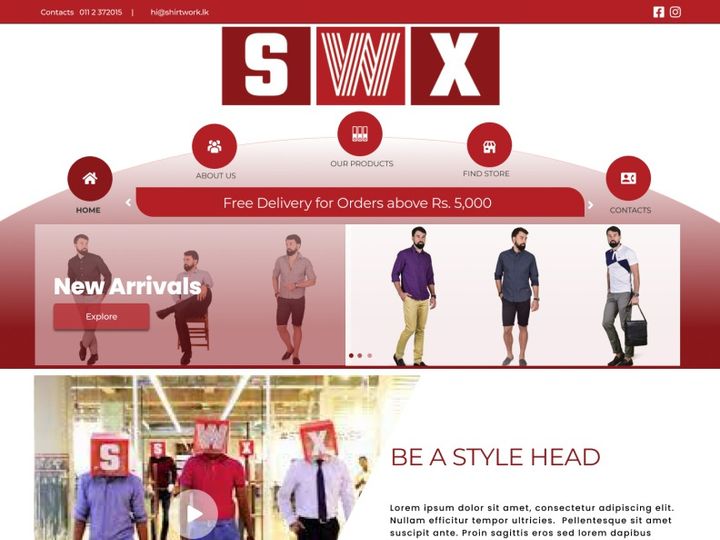 Redesign SWX Website