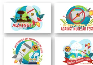 14 International Day Against Nuclear Tests Illustration