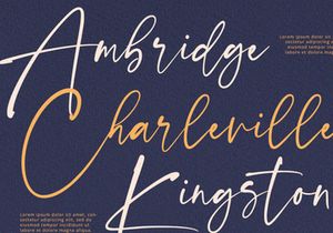 Brooklyn - Handwritten Font