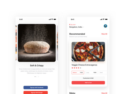 Pizza Delivery/Ordering App