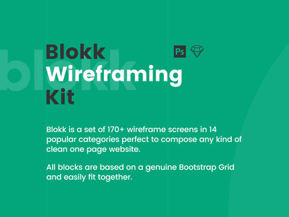 Blokk Wireframe Kit