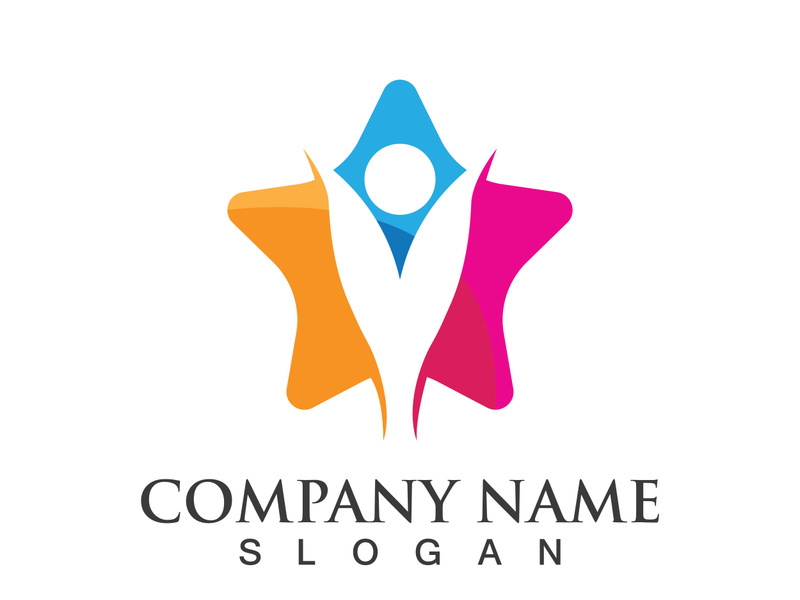 star vector icon illustration design template