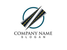 way logo and symbol Vector Illustration design