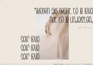 Infinitesimal - Display Font