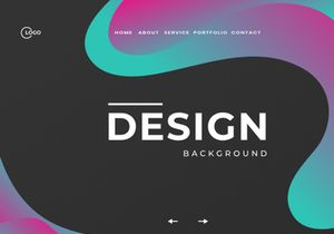 Pink Blue Abstract trendy gradient background