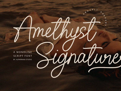 Amethyst Signature Font