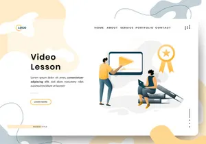 E-Learning Education Illustration