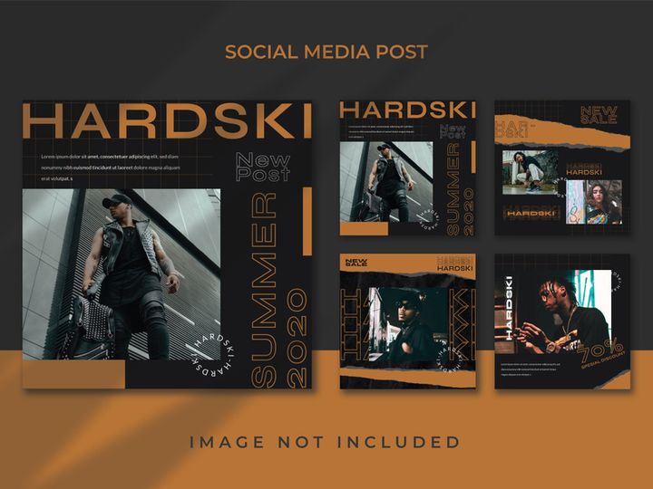 Social Media Post Square Creator