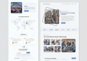 Donation Web Design