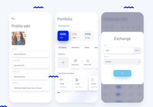 Blossom Fintech UI Kit