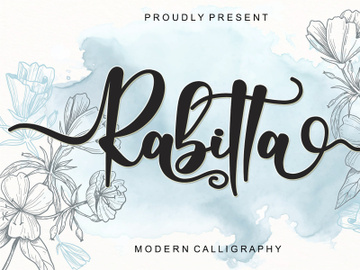 Rabitta - Modern Calligraphy preview picture