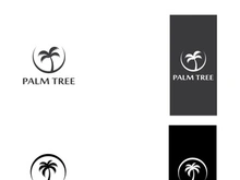 Unique and modern arabian palm tree logo design.