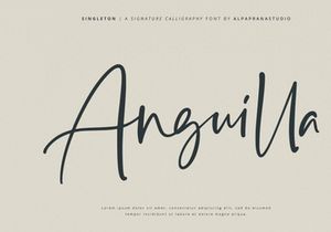 Singleton - Signature Font
