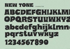 New Tone - Display Font