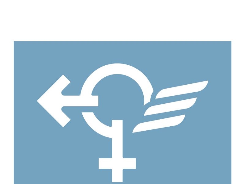 Gender logo design