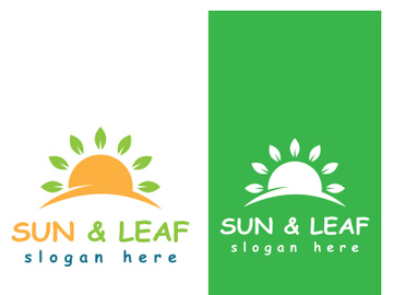 Sun logo design with a modern concept. preview picture
